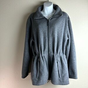 Eddie Bauer Womens Gray Jacket Size Medium